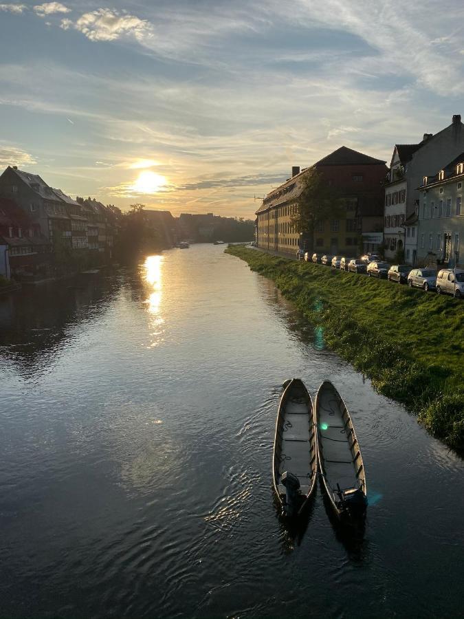 Ferienwohnung Dom- U. Regnitzblick บัมแบร์ก ภายนอก รูปภาพ