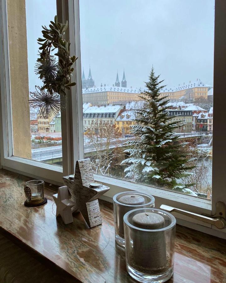 Ferienwohnung Dom- U. Regnitzblick บัมแบร์ก ภายนอก รูปภาพ